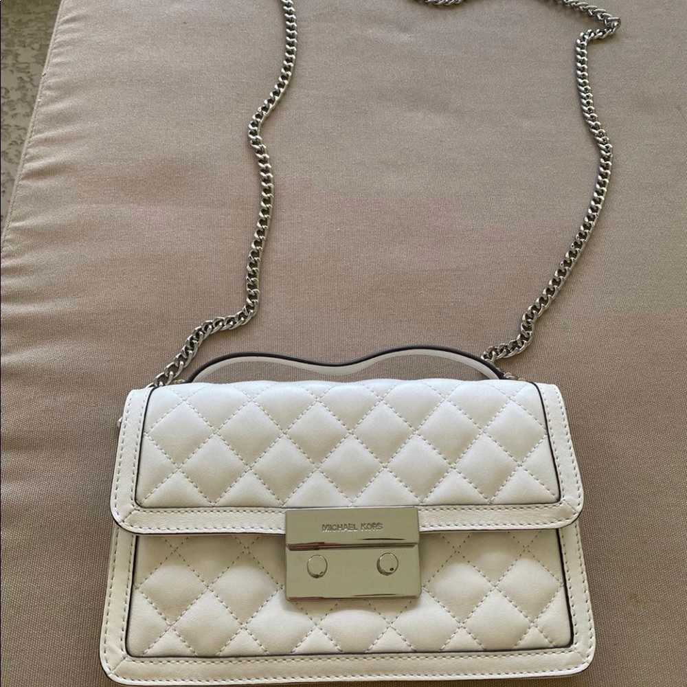 Michael Kors Quilted Leather Sloan Small Messenger Crossbody Bag